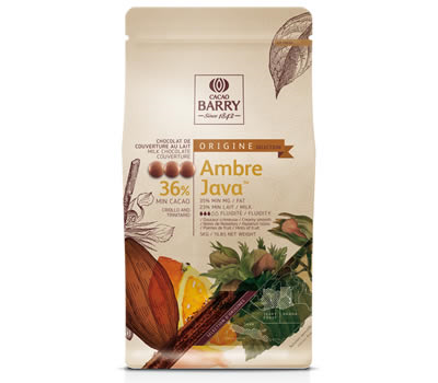 Cacao Barry; Milk Chocolate; Ambre Java